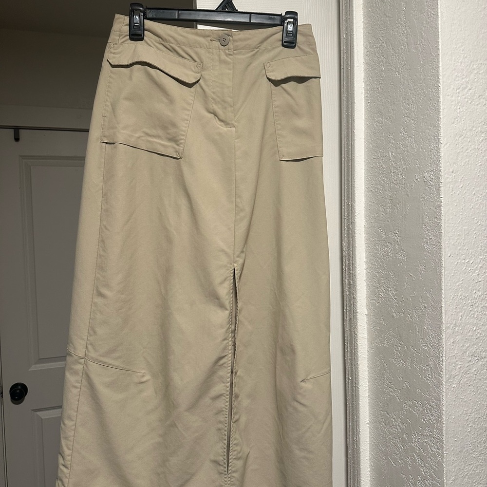 Patagonia Cream Tan Maxi A-line Skirt